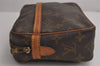 Authentic Louis Vuitton Monogram Compiegne 23 Clutch Hand Bag M51847 LV 7444J