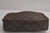 Authentic Louis Vuitton Monogram Compiegne 23 Clutch Hand Bag M51847 LV 7444J
