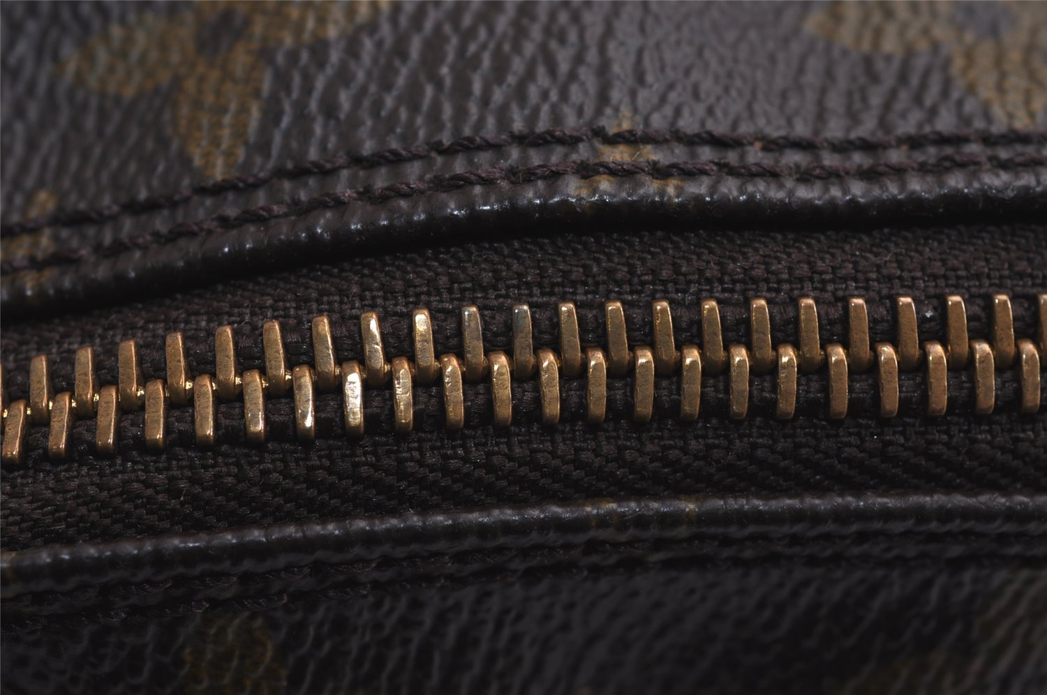 Authentic Louis Vuitton Monogram Compiegne 23 Clutch Hand Bag M51847 LV 7444J