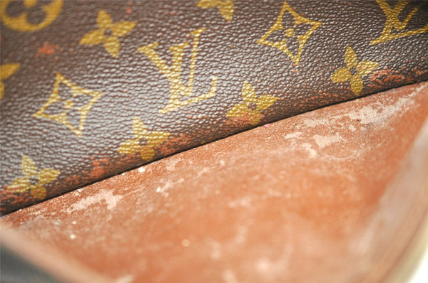 Authentic Louis Vuitton Monogram Compiegne 23 Clutch Hand Bag M51847 LV 7444J