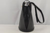 Authentic Louis Vuitton Epi Cluny Shoulder Bag Purse Black M52252 LV 7445J