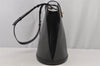 Authentic Louis Vuitton Epi Cluny Shoulder Bag Purse Black M52252 LV 7445J