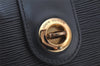 Authentic Louis Vuitton Epi Cluny Shoulder Bag Purse Black M52252 LV 7445J
