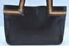 Authentic GUCCI Sherry Line Shoulder Bag Purse Leather 0021135 Black 7447G