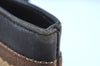 Authentic GUCCI Sherry Line Shoulder Bag Purse Leather 0021135 Black 7447G