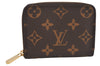 Authentic Louis Vuitton Monogram Zippy Coin Purse Case M60067 LV 7447K