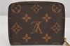 Authentic Louis Vuitton Monogram Zippy Coin Purse Case M60067 LV 7447K