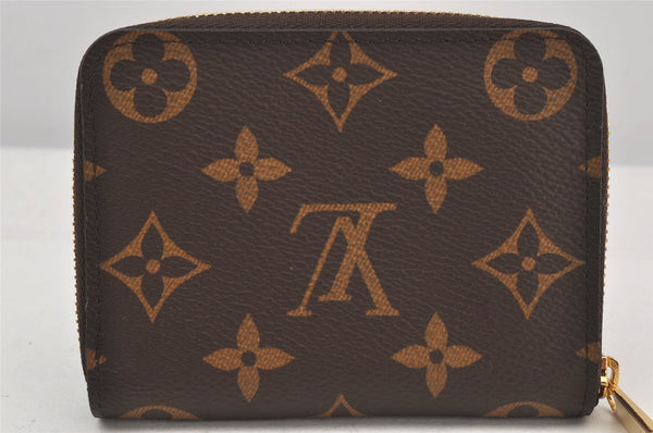 Authentic Louis Vuitton Monogram Zippy Coin Purse Case M60067 LV 7447K