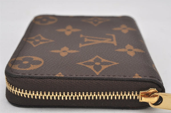 Authentic Louis Vuitton Monogram Zippy Coin Purse Case M60067 LV 7447K