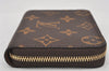 Authentic Louis Vuitton Monogram Zippy Coin Purse Case M60067 LV 7447K