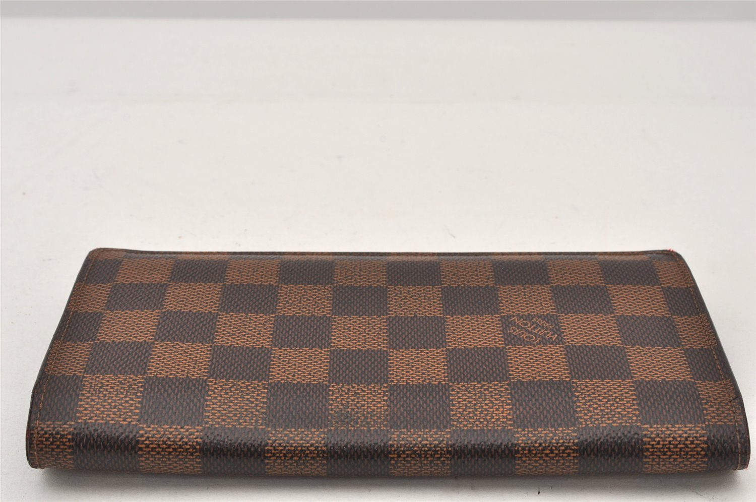 Authentic Louis Vuitton Damier Portefeuille Brazza Long Wallet N60017 LV 7451K