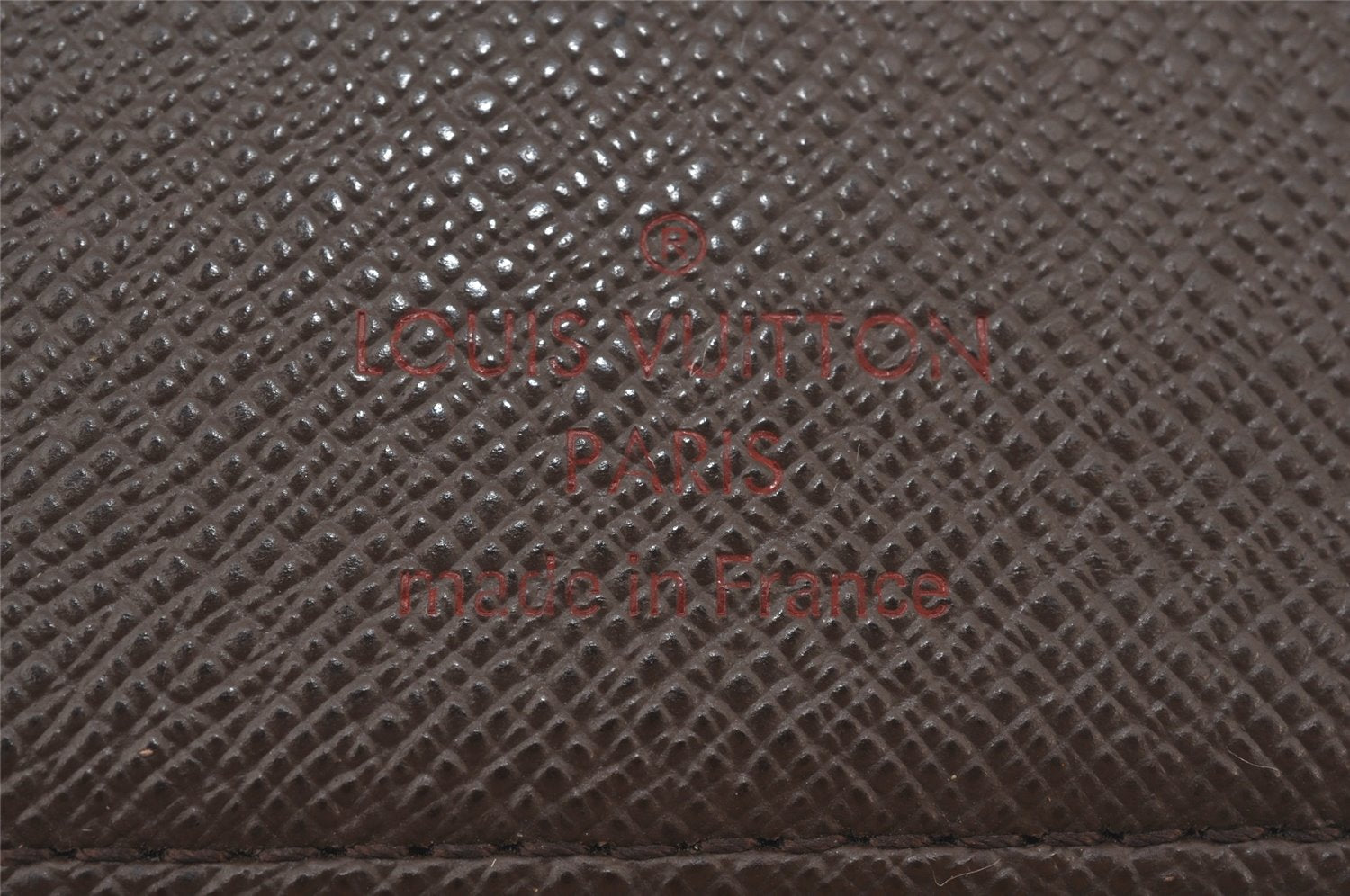 Authentic Louis Vuitton Damier Portefeuille Brazza Long Wallet N60017 LV 7451K