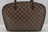 Authentic Louis Vuitton Damier Sarria Horizontal Hand Bag N51282 LV 7452I