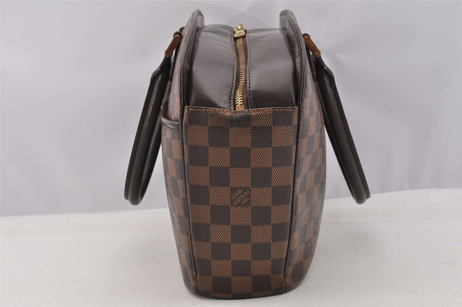 Authentic Louis Vuitton Damier Sarria Horizontal Hand Bag N51282 LV 7452I