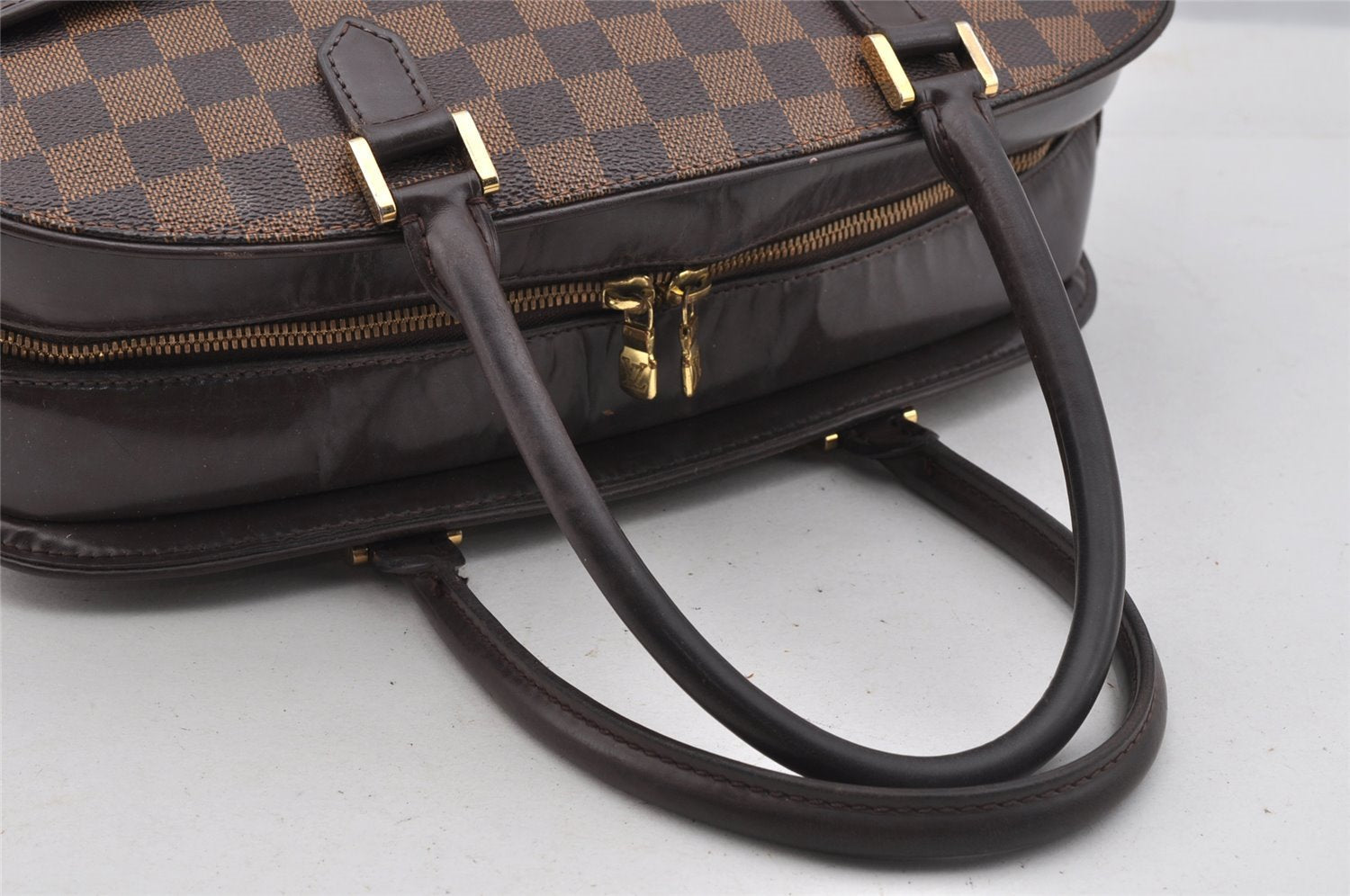 Authentic Louis Vuitton Damier Sarria Horizontal Hand Bag N51282 LV 7452I
