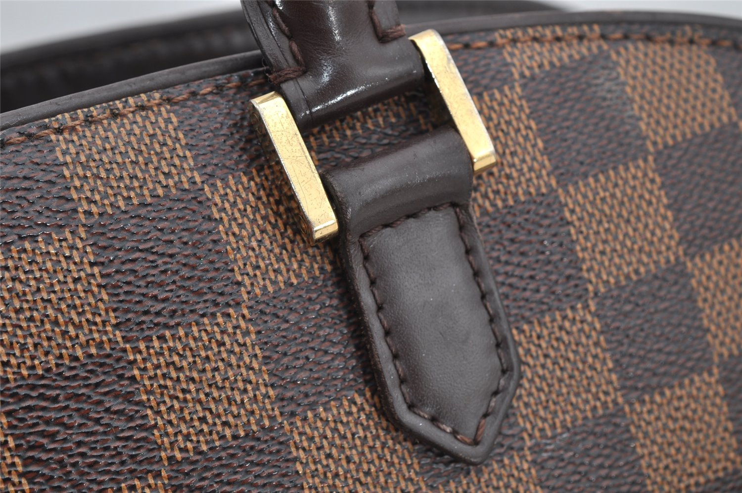 Authentic Louis Vuitton Damier Sarria Horizontal Hand Bag N51282 LV 7452I