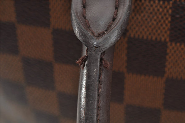 Authentic Louis Vuitton Damier Sarria Horizontal Hand Bag N51282 LV 7452I