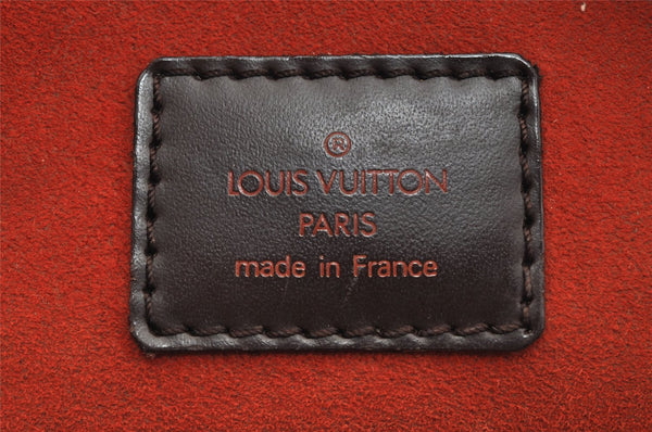 Authentic Louis Vuitton Damier Sarria Horizontal Hand Bag N51282 LV 7452I