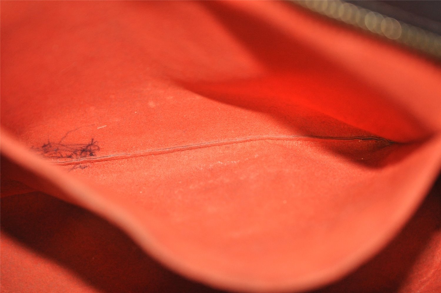 Authentic Louis Vuitton Damier Sarria Horizontal Hand Bag N51282 LV 7452I