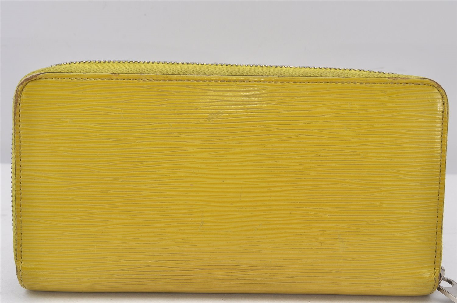 Authentic Louis Vuitton Epi Zippy Long Wallet Purse Yellow M60436 LV 7452K