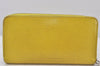 Authentic Louis Vuitton Epi Zippy Long Wallet Purse Yellow M60436 LV 7452K