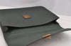 Authentic Louis Vuitton Taiga Serviette Kourad Briefcase Green M30074 LV 7453I