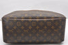 Authentic Louis Vuitton Monogram Deauville Hand Bag M47270 LV 7453K