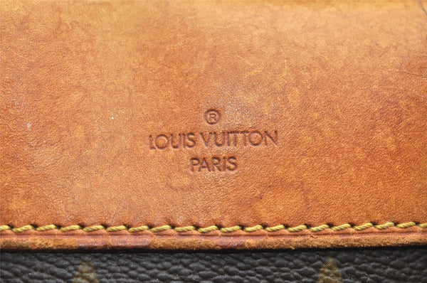 Authentic Louis Vuitton Monogram Deauville Hand Bag M47270 LV 7453K