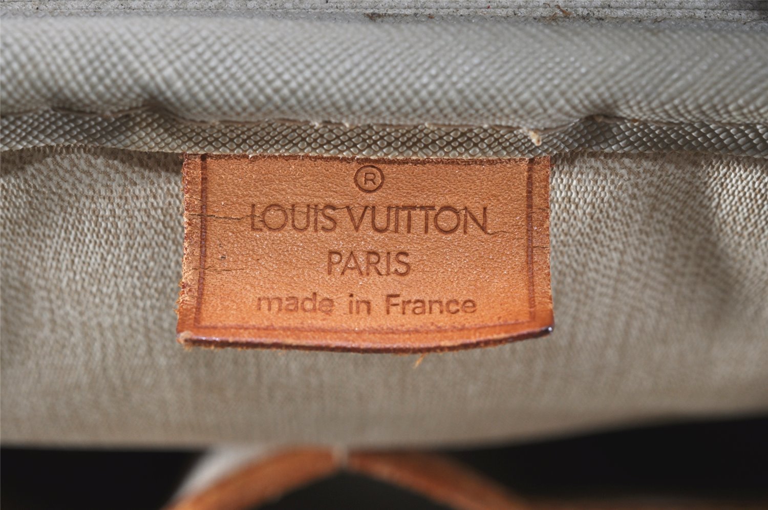 Authentic Louis Vuitton Monogram Deauville Hand Bag M47270 LV 7453K