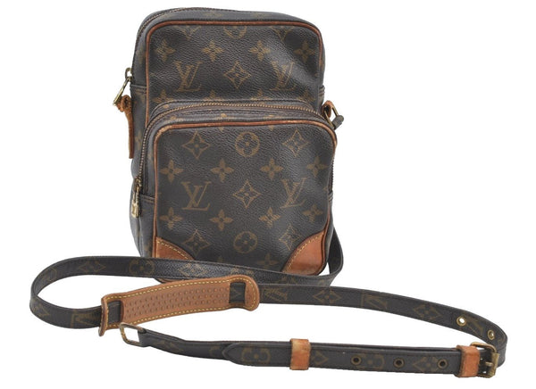 Auth Louis Vuitton Monogram Amazone Shoulder Cross Body Bag M45236 Junk 7454F