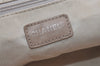 Authentic CHANEL New Travel Line Shoulder Tote Bag Nylon Leather Beige 7456I