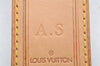 Authentic Louis Vuitton Name Tag Handle Holder Beige 10Set LV 7460K