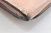 Authentic Chloe Vintage Alphabet Long Wallet Purse Leather Pink 7461K