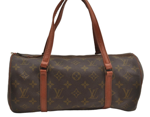 Authentic Louis Vuitton Monogram Papillon 30 Hand Bag Old Model LV 7462I