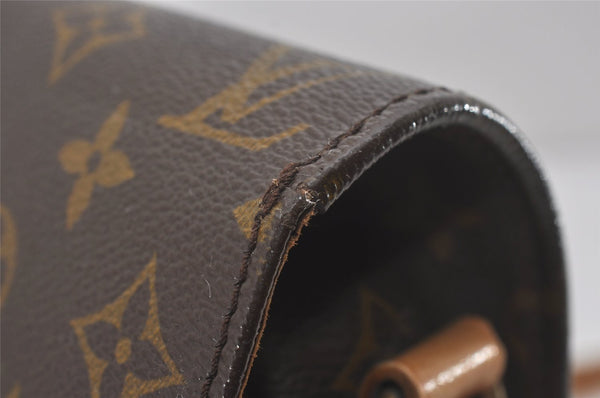 Authentic Louis Vuitton Monogram Cartouchiere GM Shoulder Bag Old Model 7463I