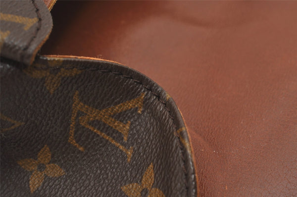 Authentic Louis Vuitton Monogram Cartouchiere GM Shoulder Bag Old Model 7463I