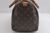 Authentic Louis Vuitton Monogram Speedy 30 Hand Boston Bag M41526 LV 7464I