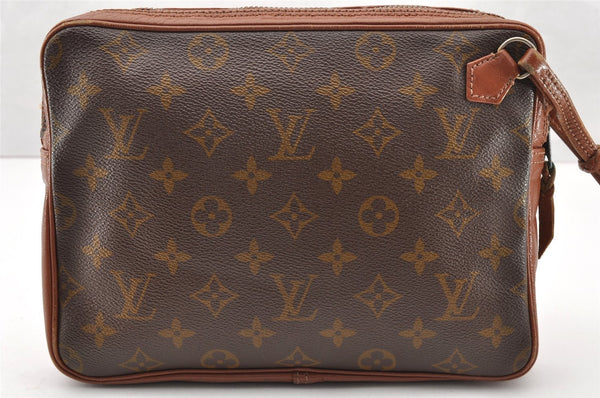 Authentic Louis Vuitton Monogram Pochette Sport Clutch Hand Bag Old Model 7465I