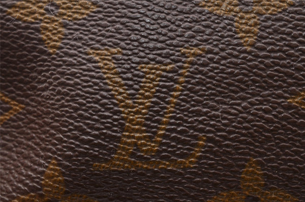 Authentic Louis Vuitton Monogram Pochette Sport Clutch Hand Bag Old Model 7465I