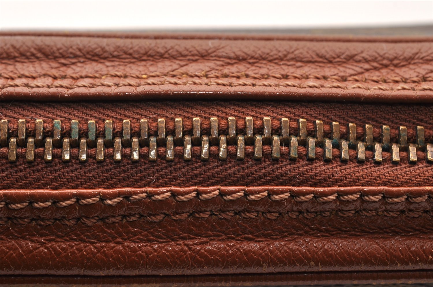 Authentic Louis Vuitton Monogram Pochette Sport Clutch Hand Bag Old Model 7465I