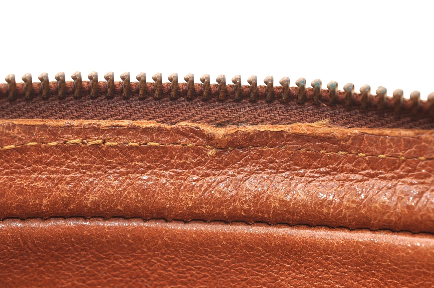 Authentic Louis Vuitton Monogram Pochette Sport Clutch Hand Bag Old Model 7465I