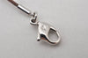 Authentic SWAROVSKI Leather Cord Necklace Bear Motif Clear Brown 7465K