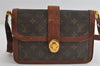 Authentic Louis Vuitton Monogram Sac Vendome Shoulder Cross Bag Old Model 7466I