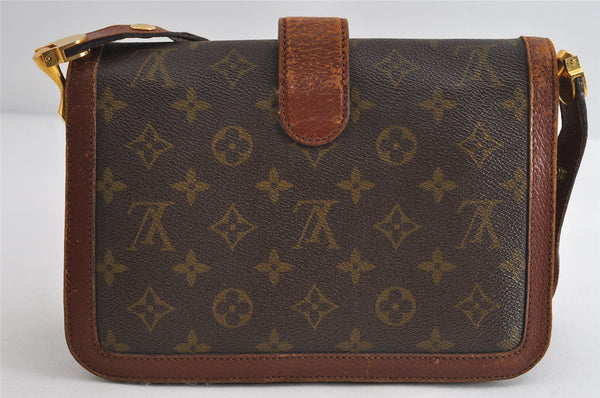 Authentic Louis Vuitton Monogram Sac Vendome Shoulder Cross Bag Old Model 7466I