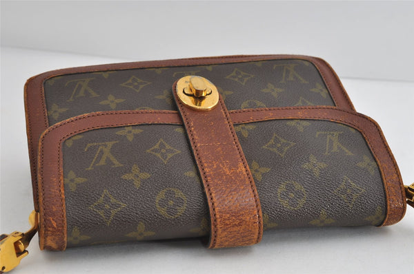 Authentic Louis Vuitton Monogram Sac Vendome Shoulder Cross Bag Old Model 7466I