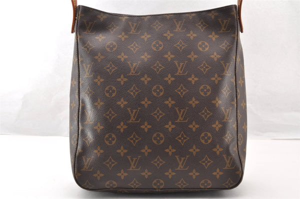Authentic Louis Vuitton Monogram Looping GM Shoulder Bag M51145 LV 7467I