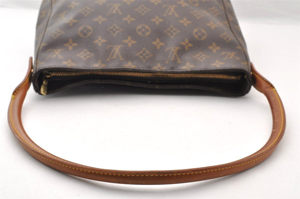 Authentic Louis Vuitton Monogram Looping GM Shoulder Bag M51145 LV 7467I