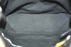 Authentic HERMES Fourre Tout PM Vintage Hand Tote Bag Canvas Black 7468H