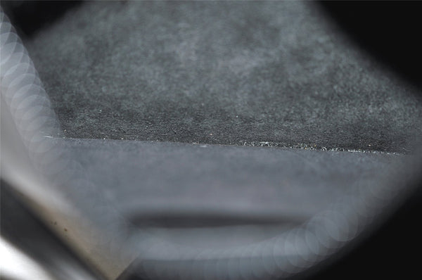 Authentic GUCCI Vintage Shoulder Bag Purse Leather Black 7469I