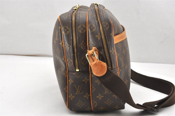 Authentic Louis Vuitton Monogram Reporter GM Shoulder Cross Bag M45252 LV 7470K